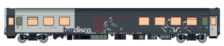 L.S. Models LS92997 - H0 - Personenwagen I10 BarDisco, SNCB, Ep. V - Wagen 1